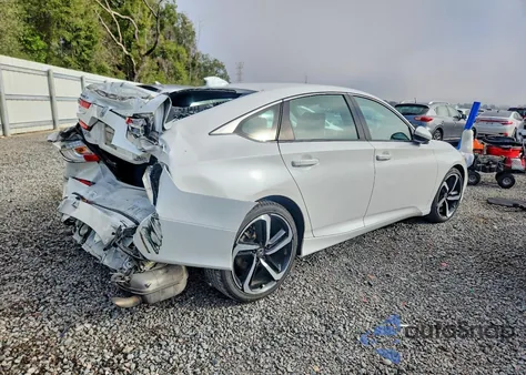 2019 Honda Accord Sport из США, поврежденный, VIN 1HGCV2F34KA008337